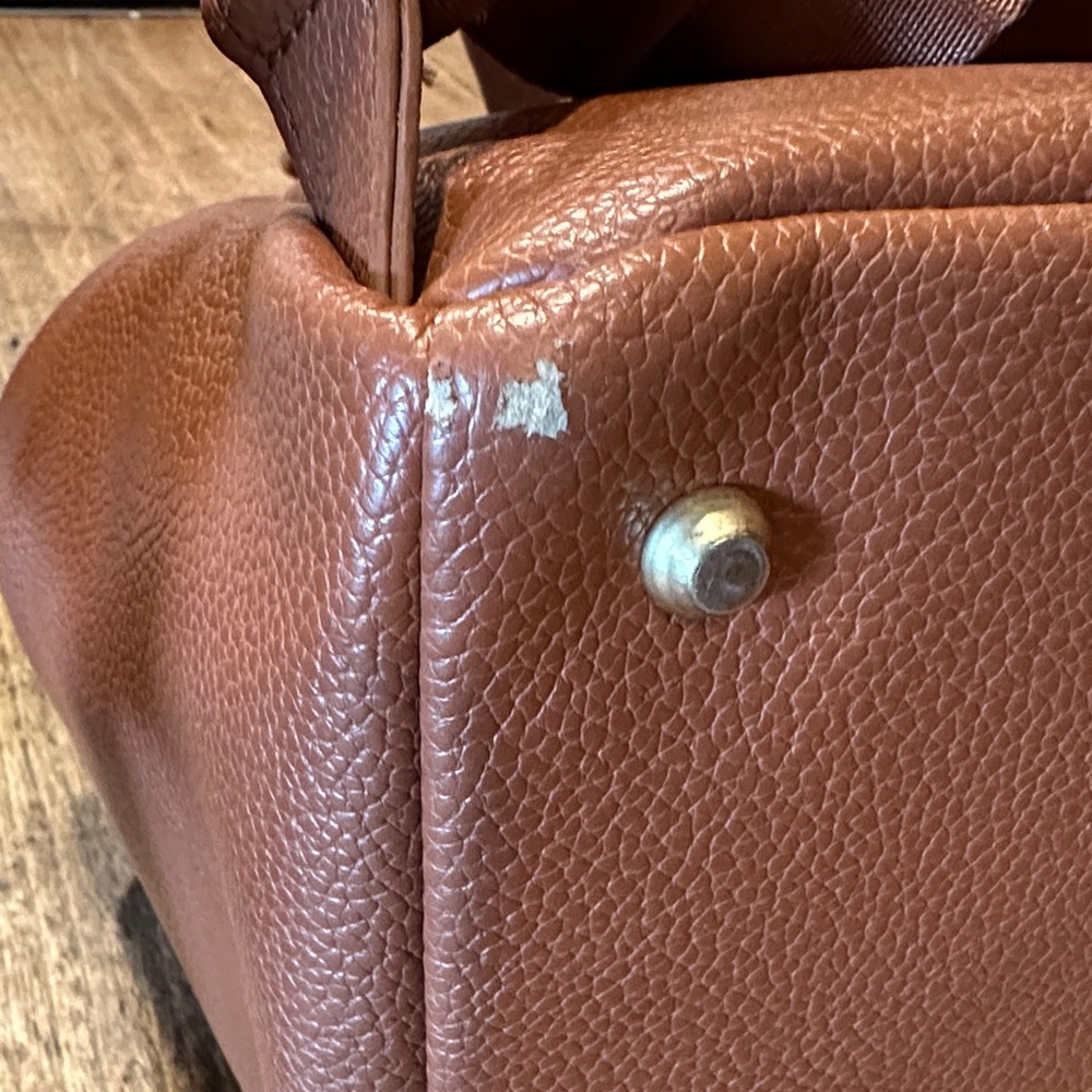 Freshly Picked Brown Leather Baby Bag - Picture 4 of 13